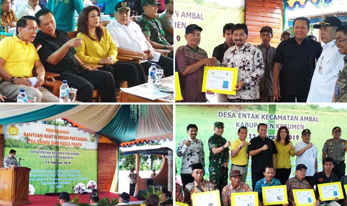 Bantuan Alsintan, Ketua DPR RI Yakin Petani Nyaman Bekerja karena Gratis